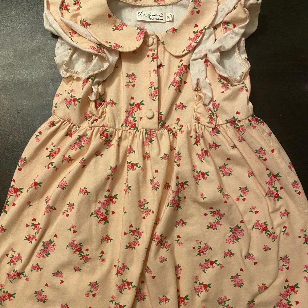 Lil Lemons by For love and Lemons dress size 5T